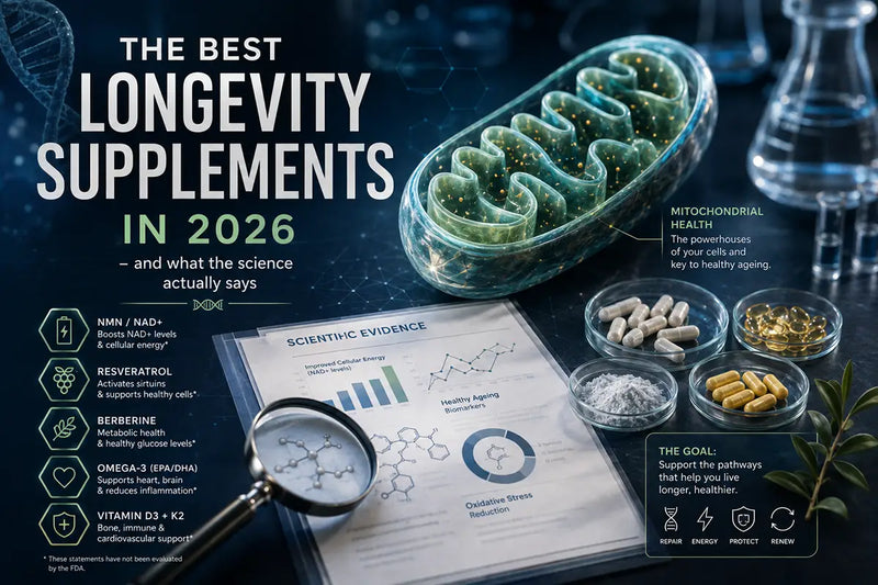 The best longevity supplements in 2026 — and what the science actually says
